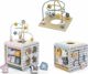 Viga Toys Ξύλινος Εκπαιδευτικός Κύβος Δραστηριοτήτων 5 σε 1 - Πολική Περιπέτεια