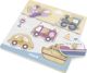 Viga Toys VIGA PolarB Ξύλινο Παζλ Οχήματα με Καρφίτσες