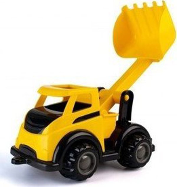 Viking Toys Mighty Construction Digger - Εκσκαφέας Παιχνίδι από Μαλακό Πλαστικό για Άμμο & Χώμα