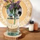 Vilde Διακοσμητικό Βάζο Λουλουδιών από Γυαλί 28,5 cm