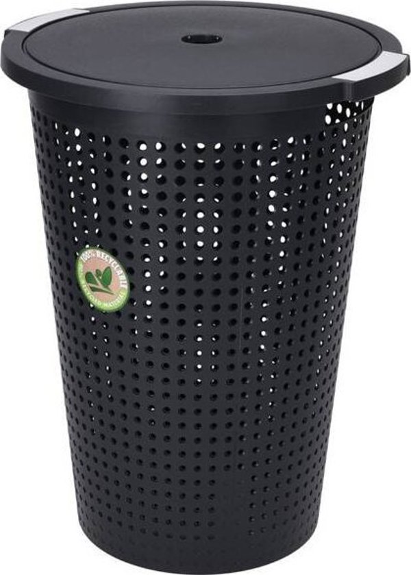 Καλάθι ρούχων Vilde Plastic, μαύρο, 35 λίτρων 13820391 8720570000000