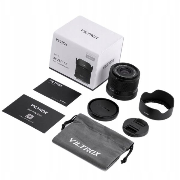 Viltrox Φακός AF 25mm F1.7 για Nikon Z, Αυτόματη Εστίαση, Μαύρο