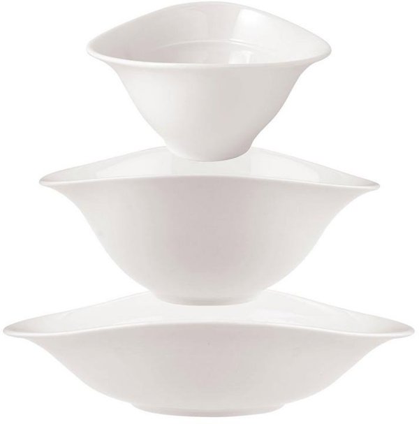 Σετ μπολ Villeroy & Boch Vapiano trio, 6 τεμάχια, λευκό