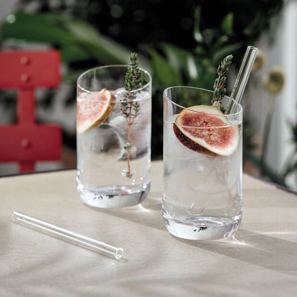 Villeroy & Boch Purismo Bar -γυάλινο καλαμάκι, 4 τεμ
