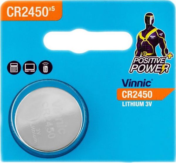 Vinnic Μπαταρία CR2450 1 τεμ.