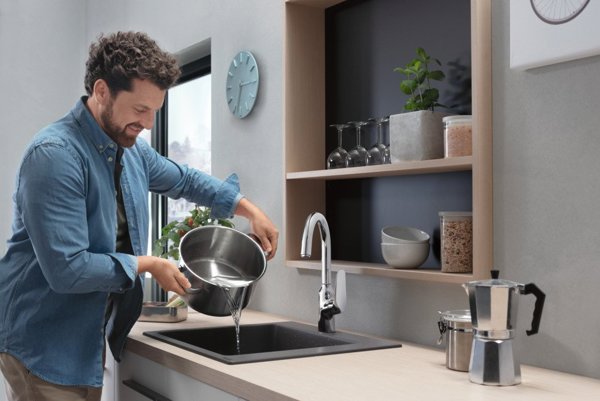 Νιπτήρας κουζίνας Hansgrohe Focus M42 71802000