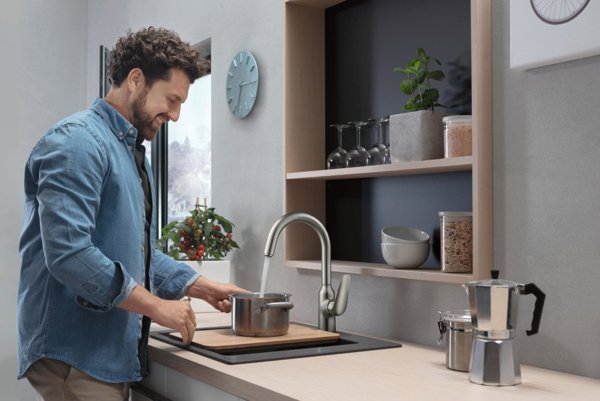 Νιπτήρας κουζίνας Hansgrohe Focus M42 71802000