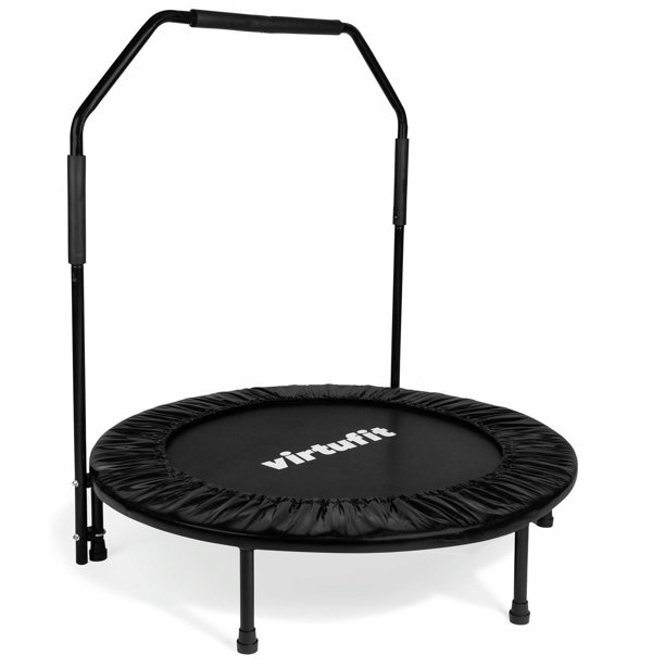 VIRTUFIT Πτυσσόμενο τραμπολίνο fitness με λαβή 100 εκ