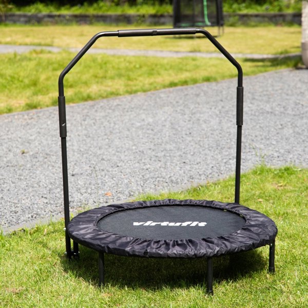 VIRTUFIT Πτυσσόμενο τραμπολίνο fitness με λαβή 100 εκ