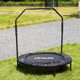 VIRTUFIT Πτυσσόμενο τραμπολίνο fitness με λαβή 100 εκ