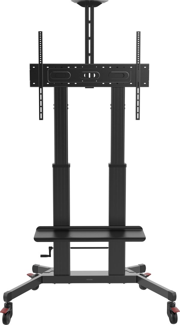 Vision VFM-F27, 139,7 cm (55"), 2,54 m (100"), 200 x 200 mm, 800 x 600 mm, Αλουμίνιο, Χάλυβας, Μαύρο
