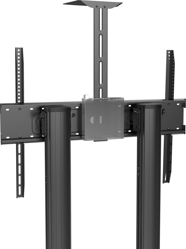 Vision VFM-F27, 139,7 cm (55"), 2,54 m (100"), 200 x 200 mm, 800 x 600 mm, Αλουμίνιο, Χάλυβας, Μαύρο