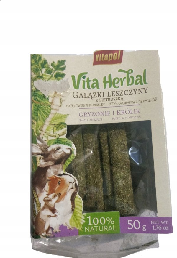 Vitapol Vita Φυτική συμπληρωματική τροφή για κουνέλια 50g (ZVP-4147) 8040447 5904479141477