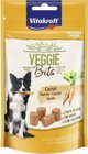 Vitakraft Veggies Bits Λιχουδιές Σκύλου με Καρότο 40g, Χορτοφαγική Συμπληρωματική Τροφή Χωρίς Ζάχαρη & Δημητριακά