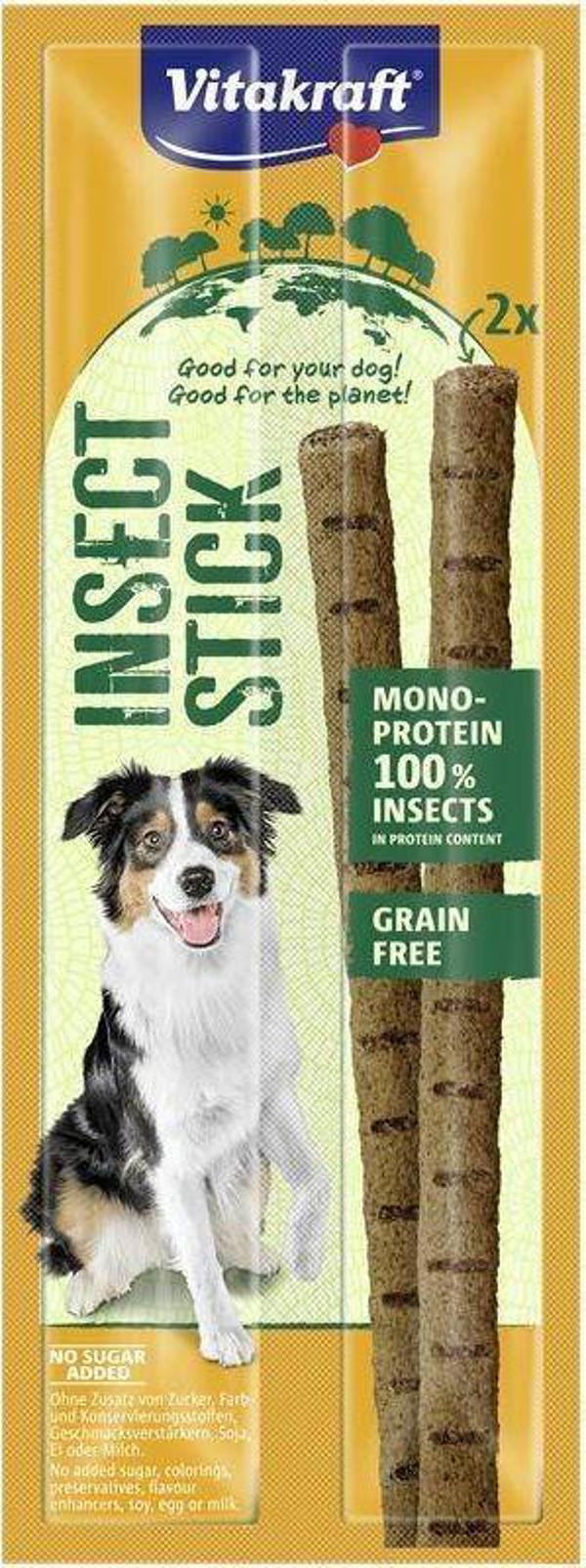 Vitakraft Insect Stick Σνακ Σκύλου με Πρωτεΐνη Εντόμων 2τμχ (24g)