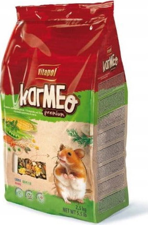 Vitapol Karmeo Premium Βασική Τροφή Για Χάμστερ, 2.5kg