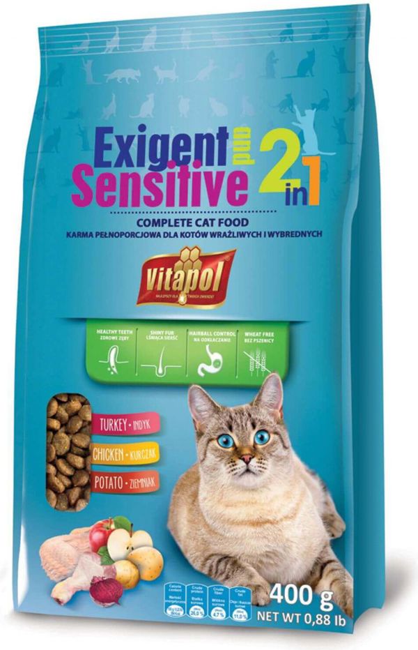 Vitapol Τροφή για Εκλεκτικές Γάτες 400g