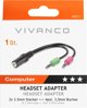 Προσαρμογέας Vivanco 3.5mm - 2x3.5mm (45511)