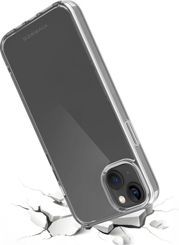 Vivanco Vivanco θήκη Safe&Steady Anti Shock Apple iPhone 14 Plus, διάφανη (63488)