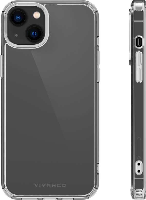Vivanco Vivanco θήκη Safe&Steady Anti Shock Apple iPhone 14 Plus, διάφανη (63488)