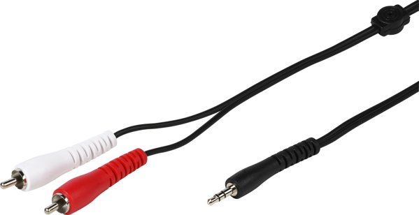 Καλώδιο Vivanco 3.5mm - 2xRCA 1.5m (46702)