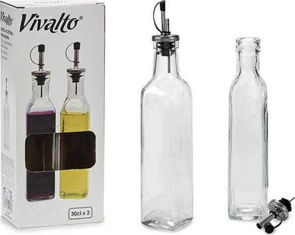 Δοσομετρητής ξυδιού Vivalto Διαφανής (300 ml) (0,3 L) (5,5 x 25,5 x 11 cm) (5 x 25 x 5 cm) (30 cl)