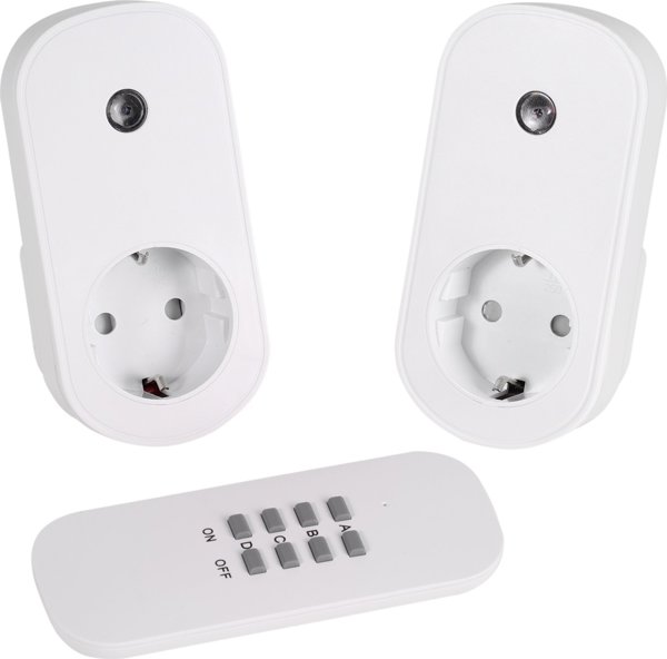 Σετ πρίζας Vivanco Vivanco RF 3680W 2 τεμ. (62353)