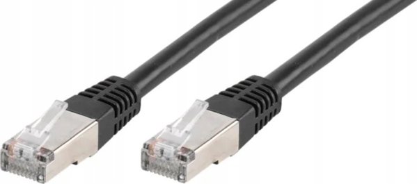 Καλώδιο δικτύου Vivanco Vivanco CAT 6 1m, μαύρο (45315)