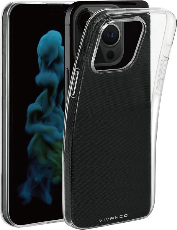 Vivanco Vivanco θήκη Super Slim Cover Apple iPhone 14 Pro Max, διάφανη (63504)