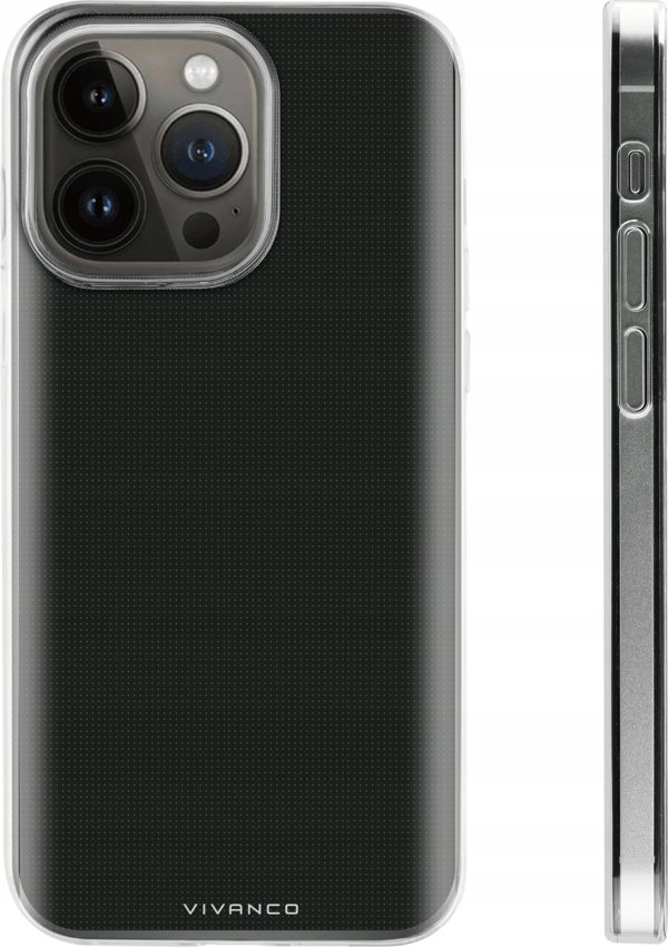 Vivanco Vivanco θήκη Super Slim Cover Apple iPhone 14 Pro Max, διάφανη (63504)