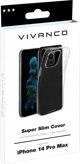 Vivanco Vivanco θήκη Super Slim Cover Apple iPhone 14 Pro Max, διάφανη (63504)