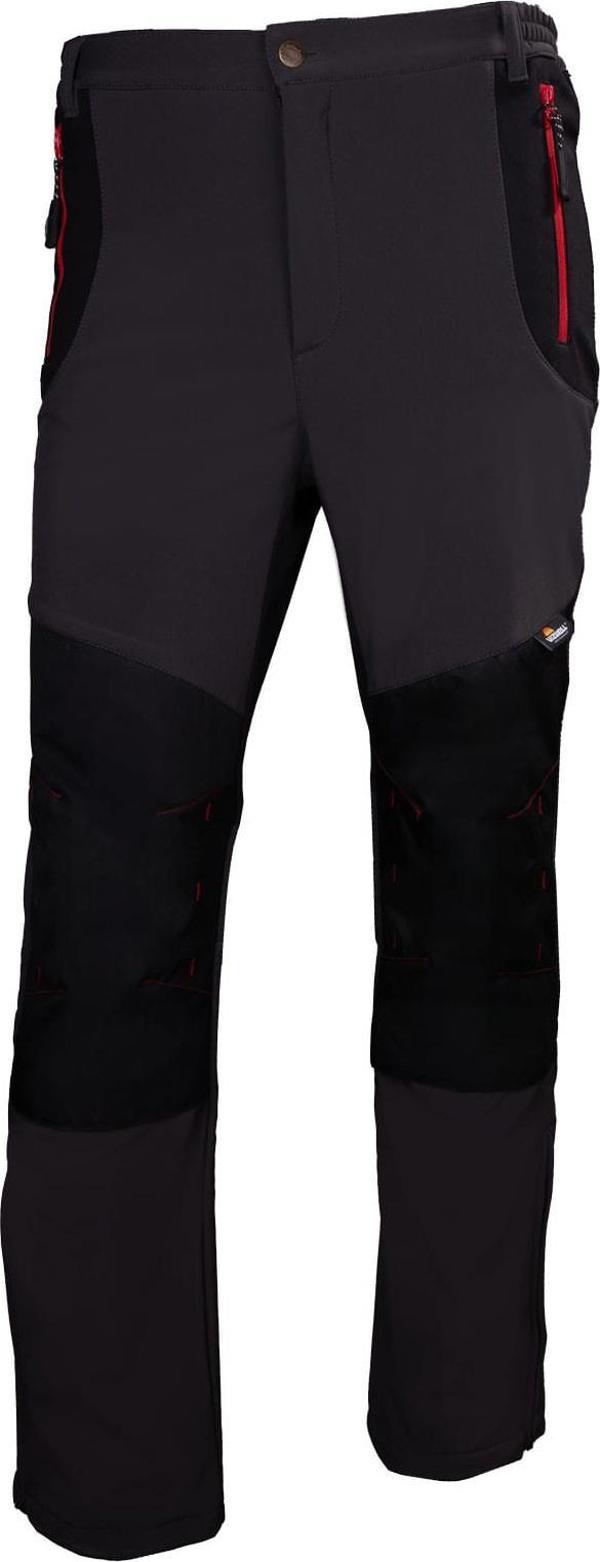 VIZWELL Παντελόνι εργασίας Softshell γκρι-μαύρο XXL VWJK398/XXL VIZWELL