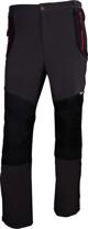 VIZWELL Παντελόνι εργασίας Softshell γκρι-μαύρο XXL VWJK398/XXL VIZWELL