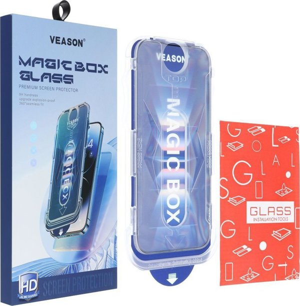 VMAX Γυαλί Προστασίας Οθόνης 6D Pro Veason Easy-Install για iPhone 15 – Μαύρο