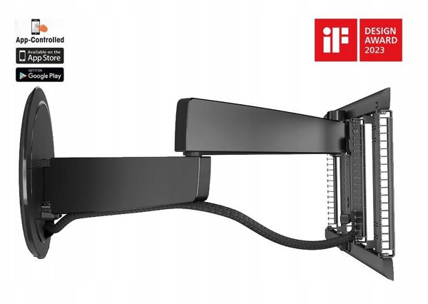 Vogel's 7675 MotionMount Pro Signature  40" - 77"   μηχανοκίνητη μαύρη - Στήριγμα τοίχου για τηλεοράσεις