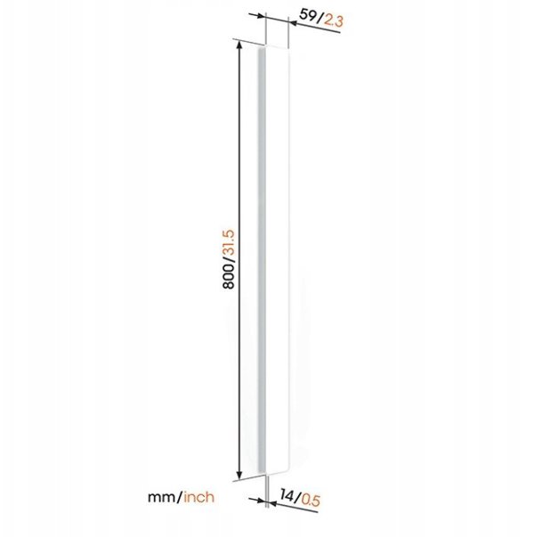 Vogel's TVA 6000 cable protector, white