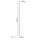 Vogel's TVA 6000 cable protector, white