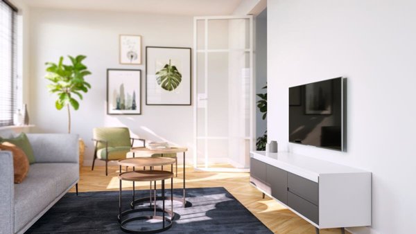 Σταθερή Βάση Τοίχου Τηλεόρασης Vogels TVM 3203 19-50" μέγιστο βάρος 30 kg μαύρο - Στήριγμα τοίχου για τηλεοράσεις