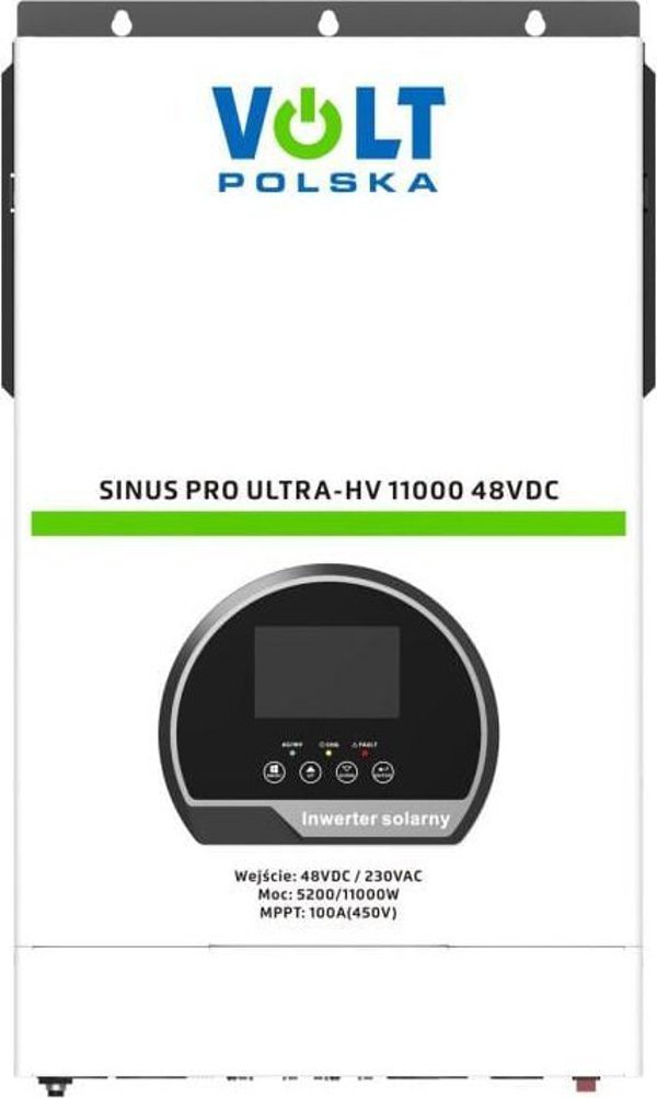 Volt Przetwornica inwerter solarny SinusPro Ultra-HV 11000 48V/230V 5200/11000W 100A MPPT (450V)