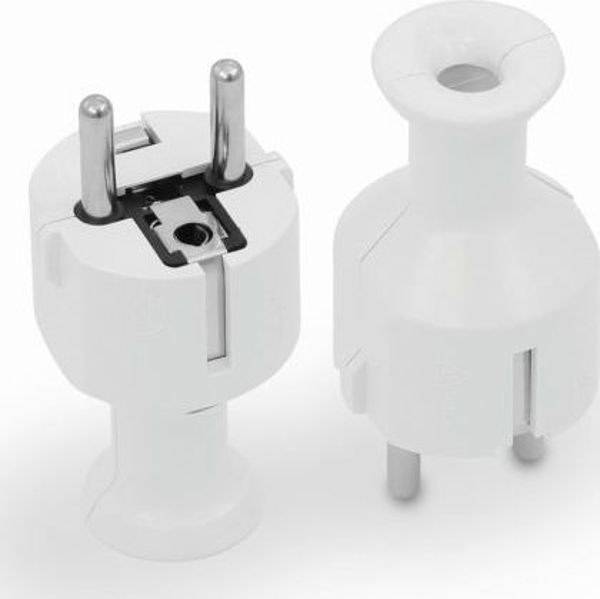 Volteo ΑΠΛΟ ΑΠΟΣΥΝΑΡΜΟΛΟΓΟΥΜΕΝΟ ΒΥΣΜΑ UNI-SCHUKO, 2P+Z 16A, 250V ΛΕΥΚΟ
