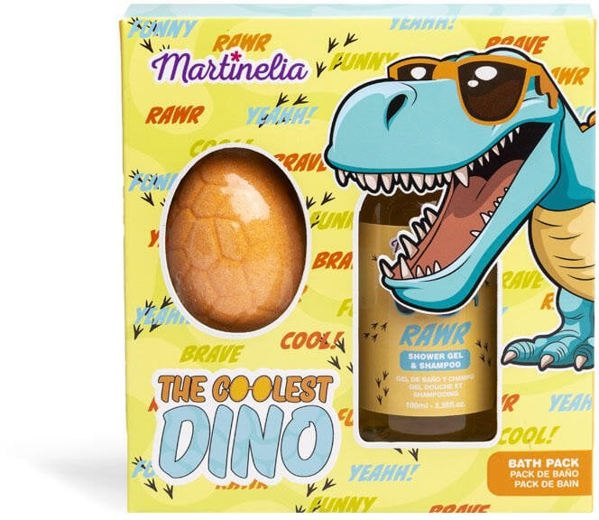 Vonios rinkinys vaikams Martinelia The Coolest Dino, 2 vnt.