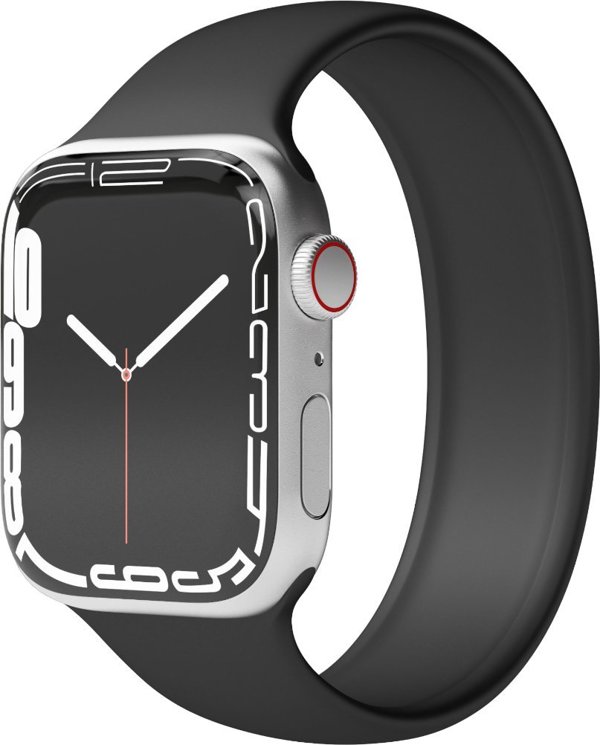 Λουράκι ρολογιού VonMählen για Apple Solo Loop Case 2 Band S μαύρο Schwarz (AWS00025)