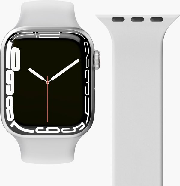 Λουράκι ρολογιού VonMählen για Apple Solo Loop Case 1 Band S ανοιχτό γκρι (AWS00012)