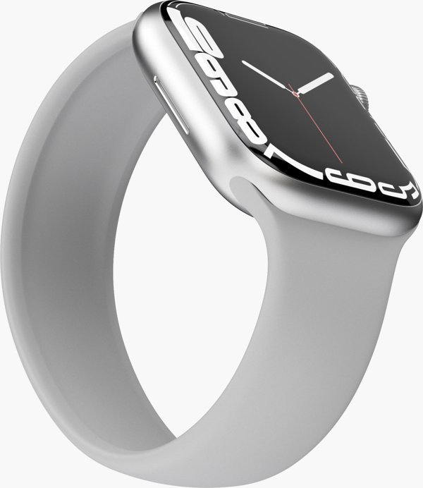 Λουράκι ρολογιού VonMählen για Apple Solo Loop Case 1 Band S ανοιχτό γκρι (AWS00012)