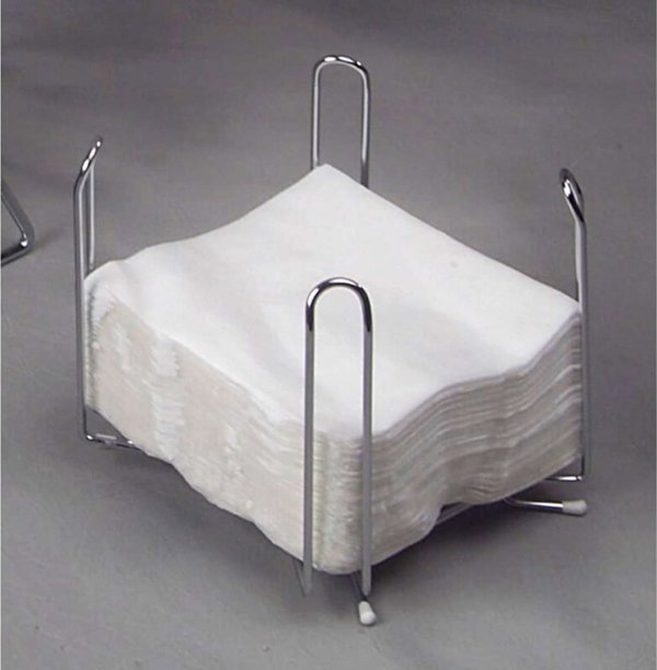 Vrige Βάση για χαρτοπετσέτες 24x24cm ατσάλι 1τμχ/συσκ Αλουμίνιο 1x1x1mm (1EA)