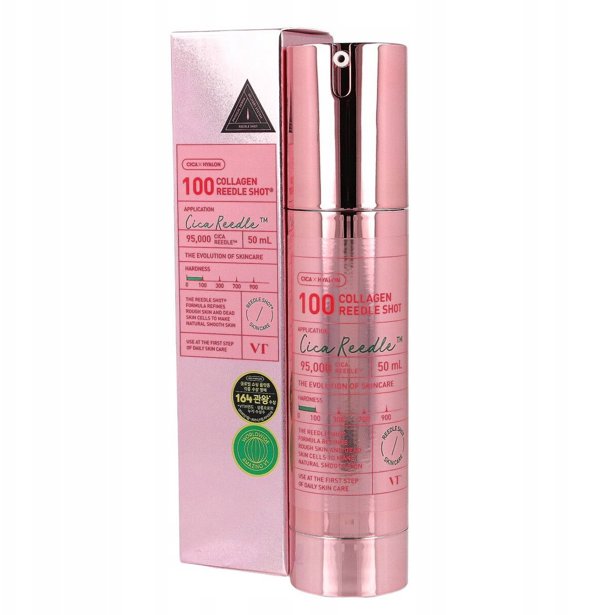 VT Cosmetics - Collagen Reedle Shot 100 - Ορός Σύσφιξης Κολλαγόνου με Μικροβελόνες - 50ml