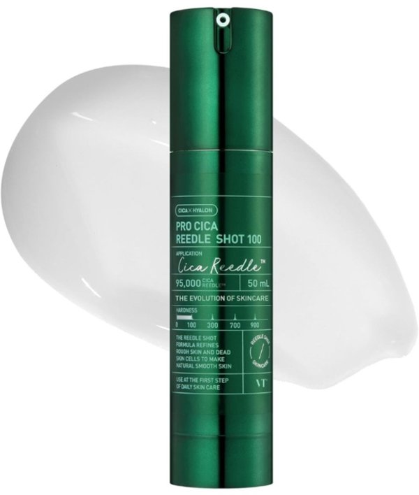 VT Cosmetics Pro Cica Reeddle Shot 100 - Καταπραϋντικό Microneedle Facial Booster - 50ml