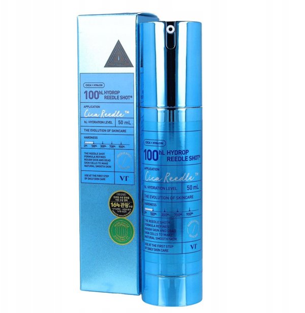 VT Cosmetics Hydrop Reedle Shot 100 - Ενυδατικό Booster Προσώπου με Μικροβελόνα - 50ml
