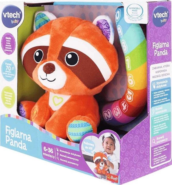 VTech Διαδραστικό λούτρινο παιχνίδι Σκανταλιάρικο Πάντα