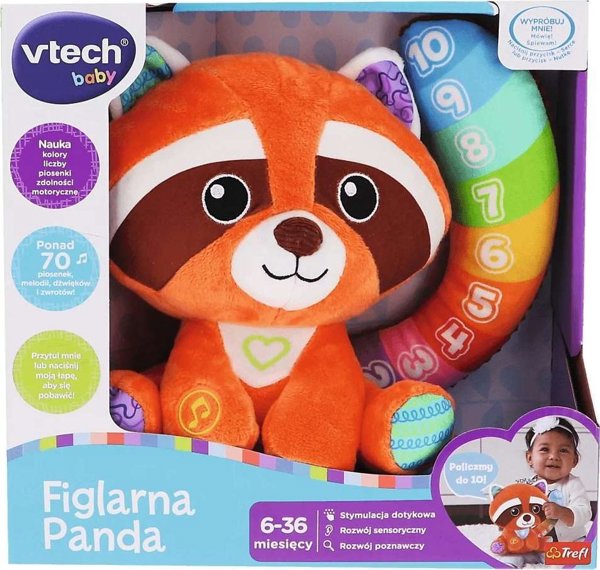 VTech Διαδραστικό λούτρινο παιχνίδι Σκανταλιάρικο Πάντα